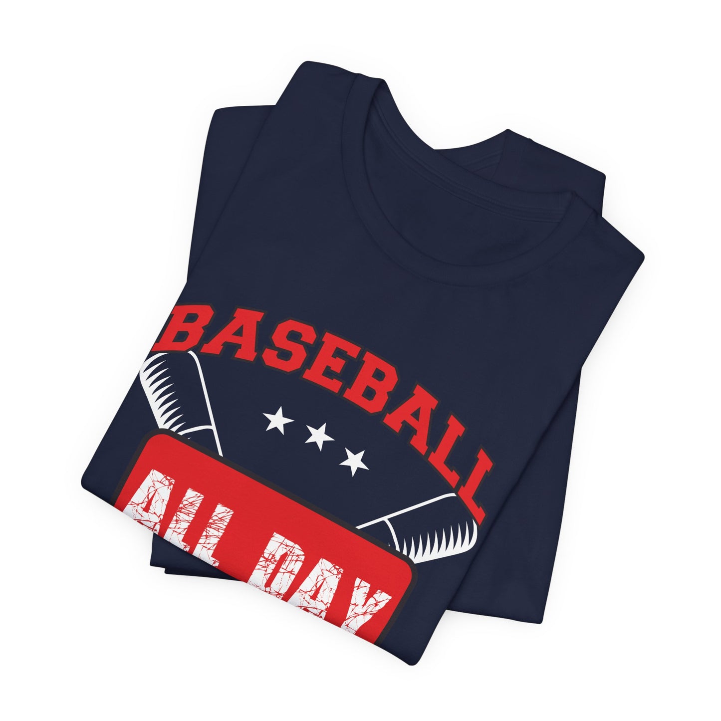 Baseball All Day - Unisex Jersey Short Sleeve Tee