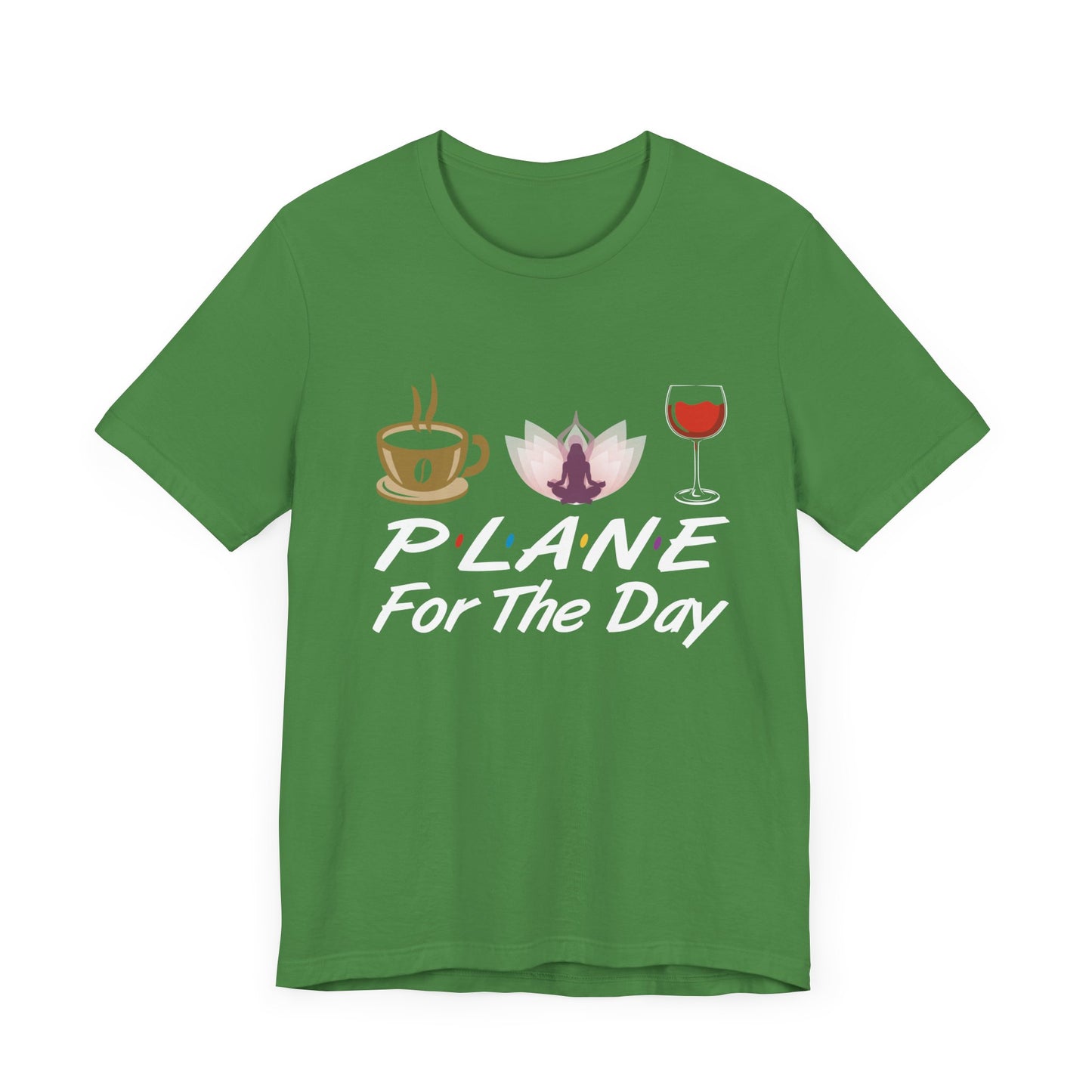 Yoga: Plane For The Day - Unisex Jersey Short Sleeve Tee