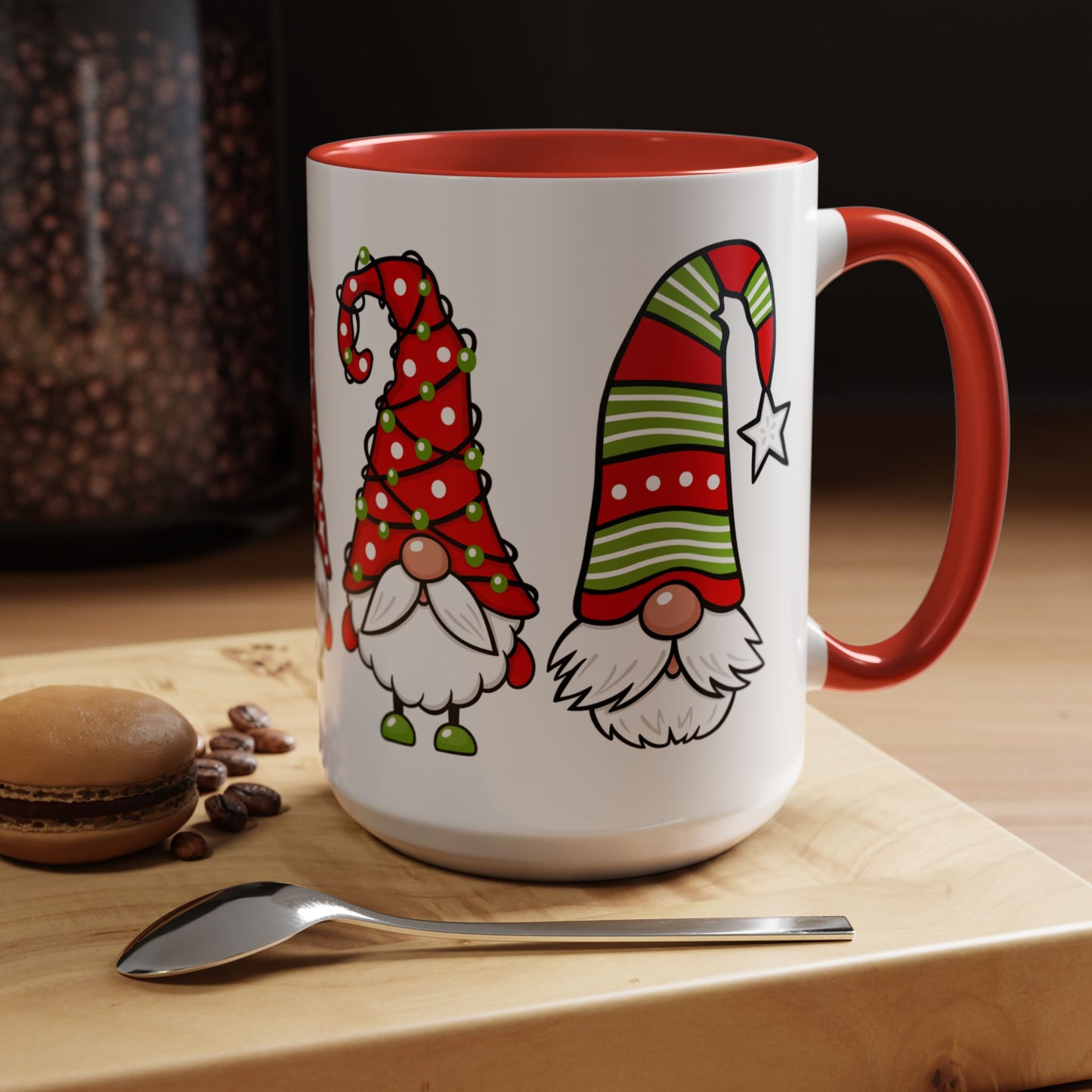 Christmas Gnome - Accent Coffee Mug (11, 15oz) - 10358