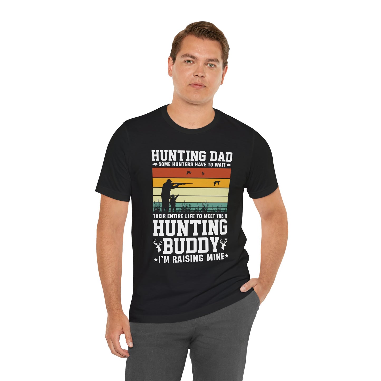 Hunting Dad - Unisex Jersey Short Sleeve Tee - 13770