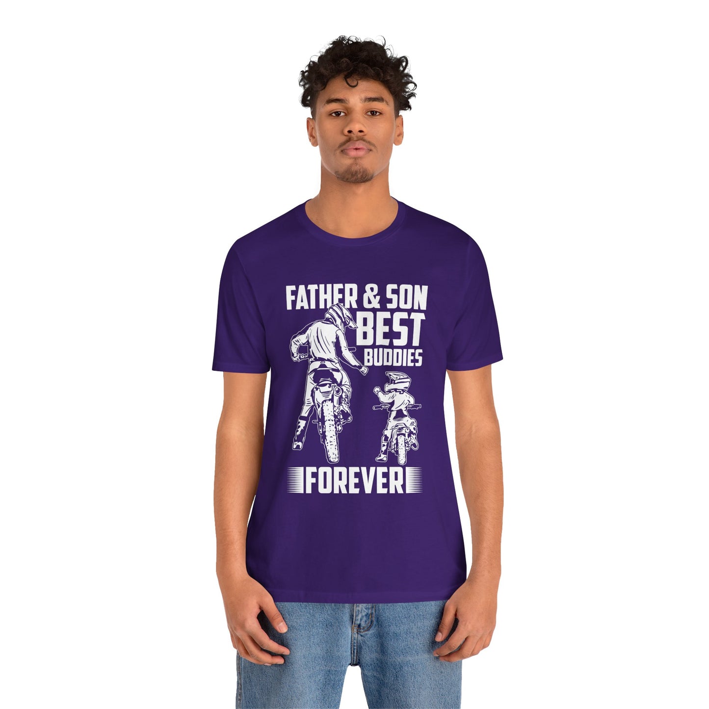 Father & Son, Best Buddies Forever - Unisex Jersey Short Sleeve Tee - 13710