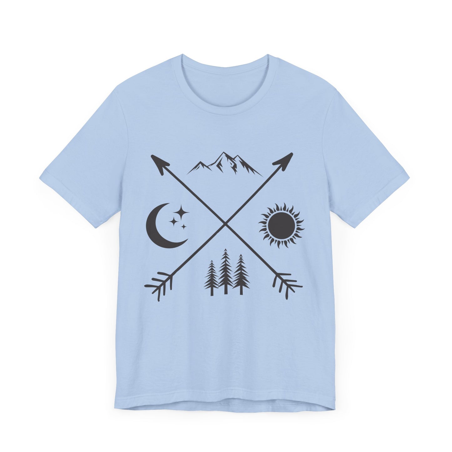 Camping & Outdoor - Unisex Jersey Short Sleeve Tee