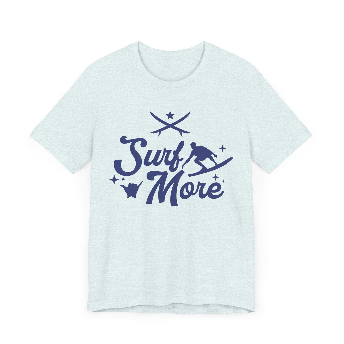 Surf More - Unisex Jersey Short Sleeve Tee - 13135