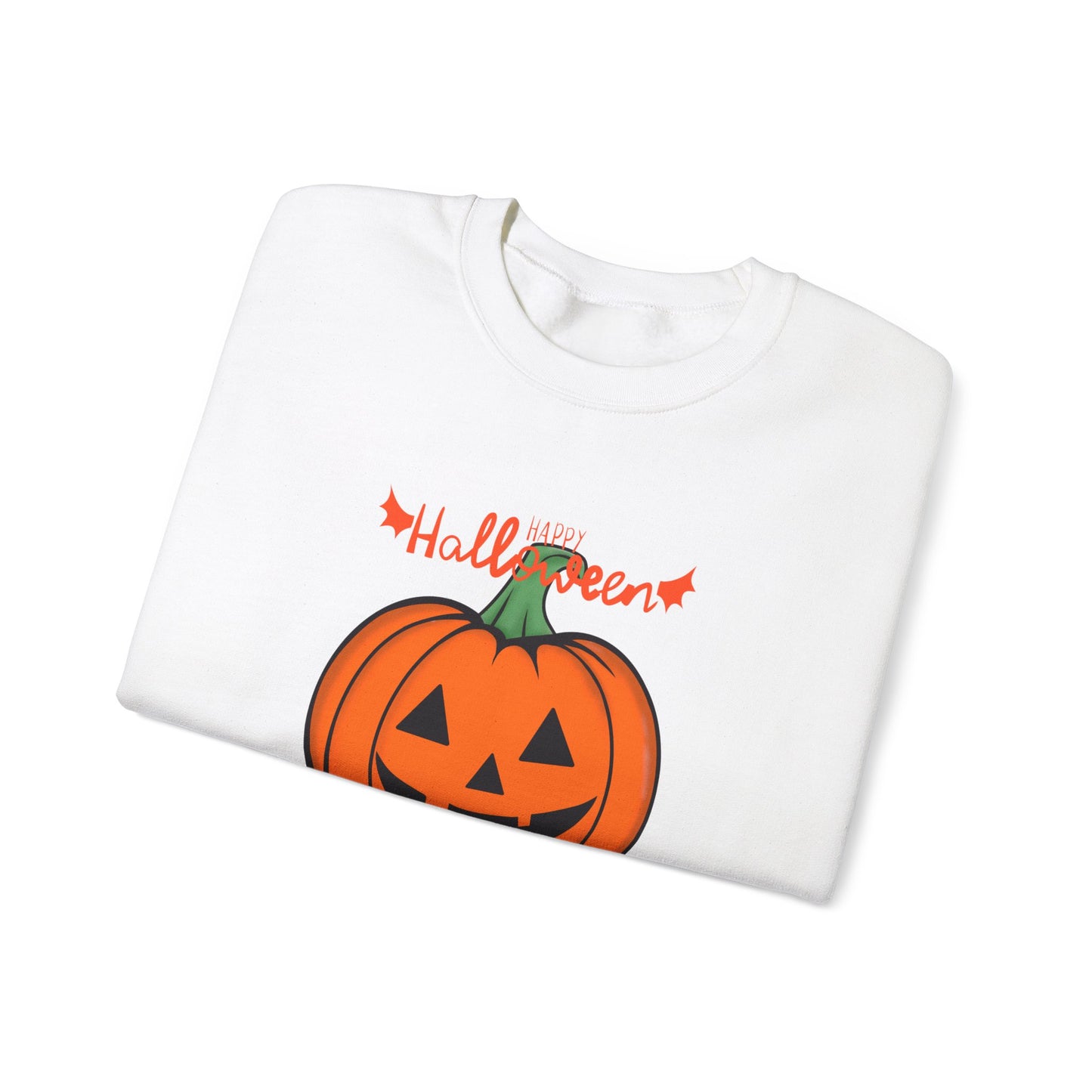 Happy Halloween, Big Pumpkin - Unisex Heavy Blend™ Crewneck Sweatshirt