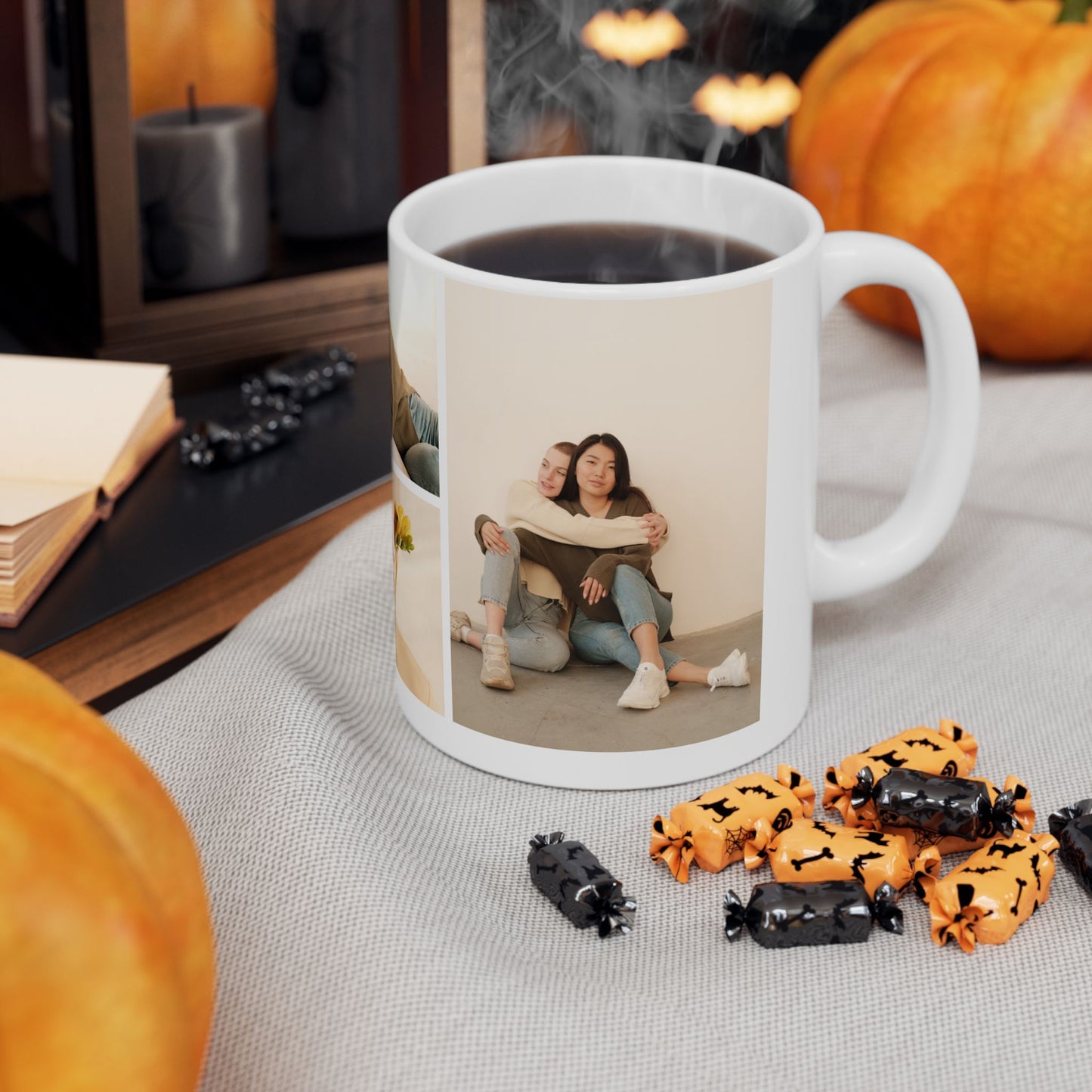 Girlfriend, Photos, Customizable - Ceramic Mug, (11oz, 15oz) - 10963