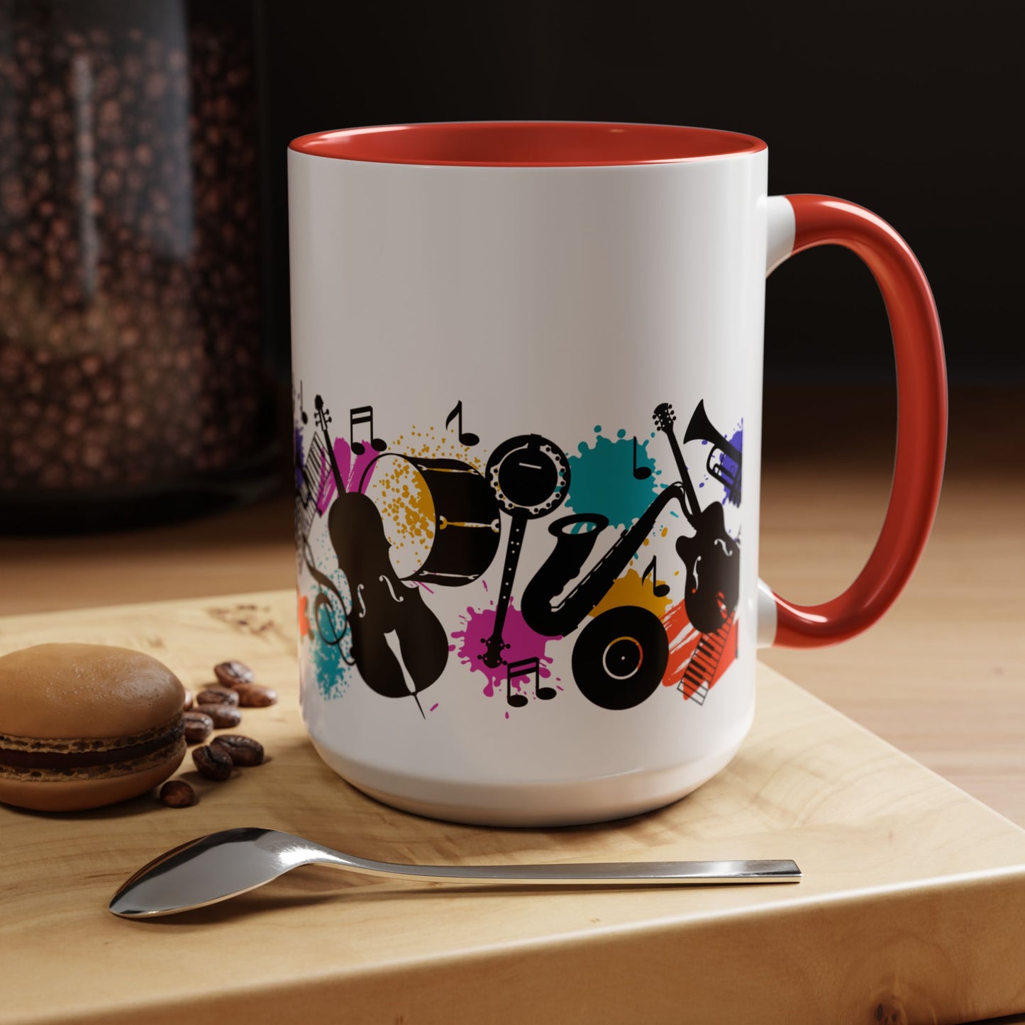 Music - Accent Coffee Mug (11, 15oz) - 11265