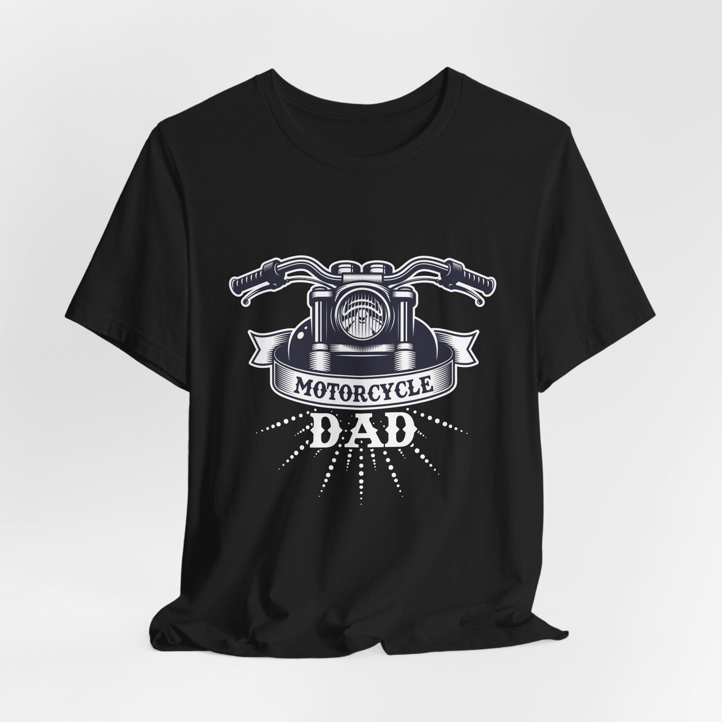 Motorcycle Dad - Unisex Jersey Short Sleeve Tee - 13312