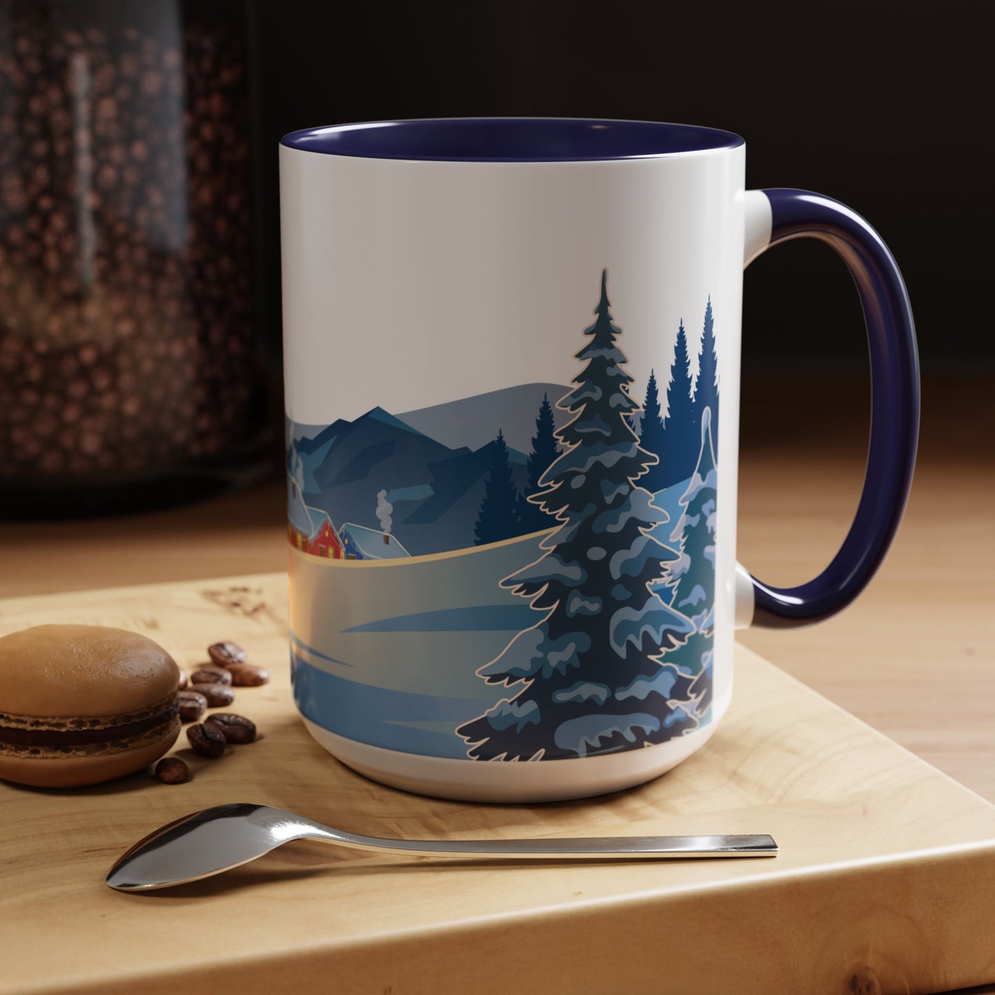 Winter Day - Accent Coffee Mug (11, 15oz) - 10440