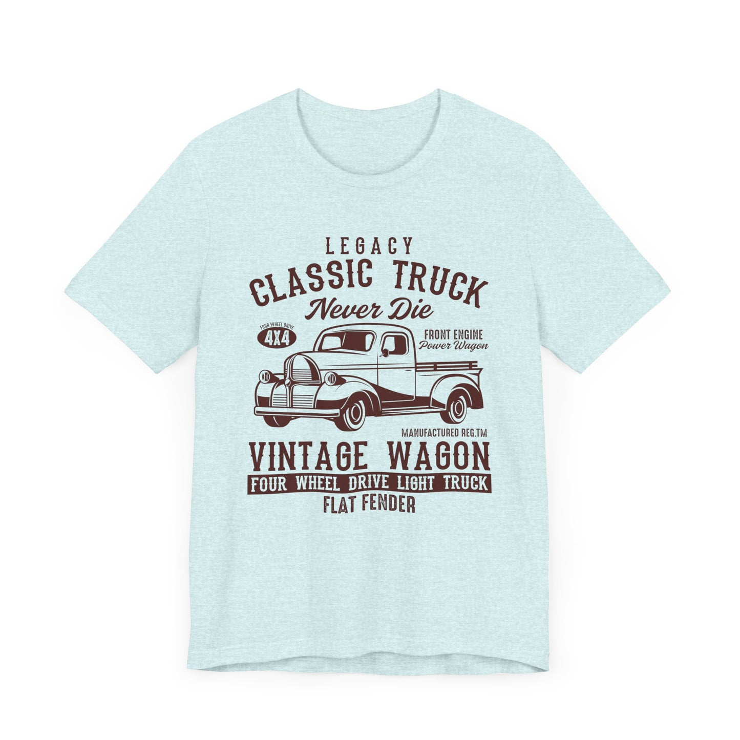 Legacy Classic Truck Never Die - Unisex Jersey Short Sleeve Tee - 12898