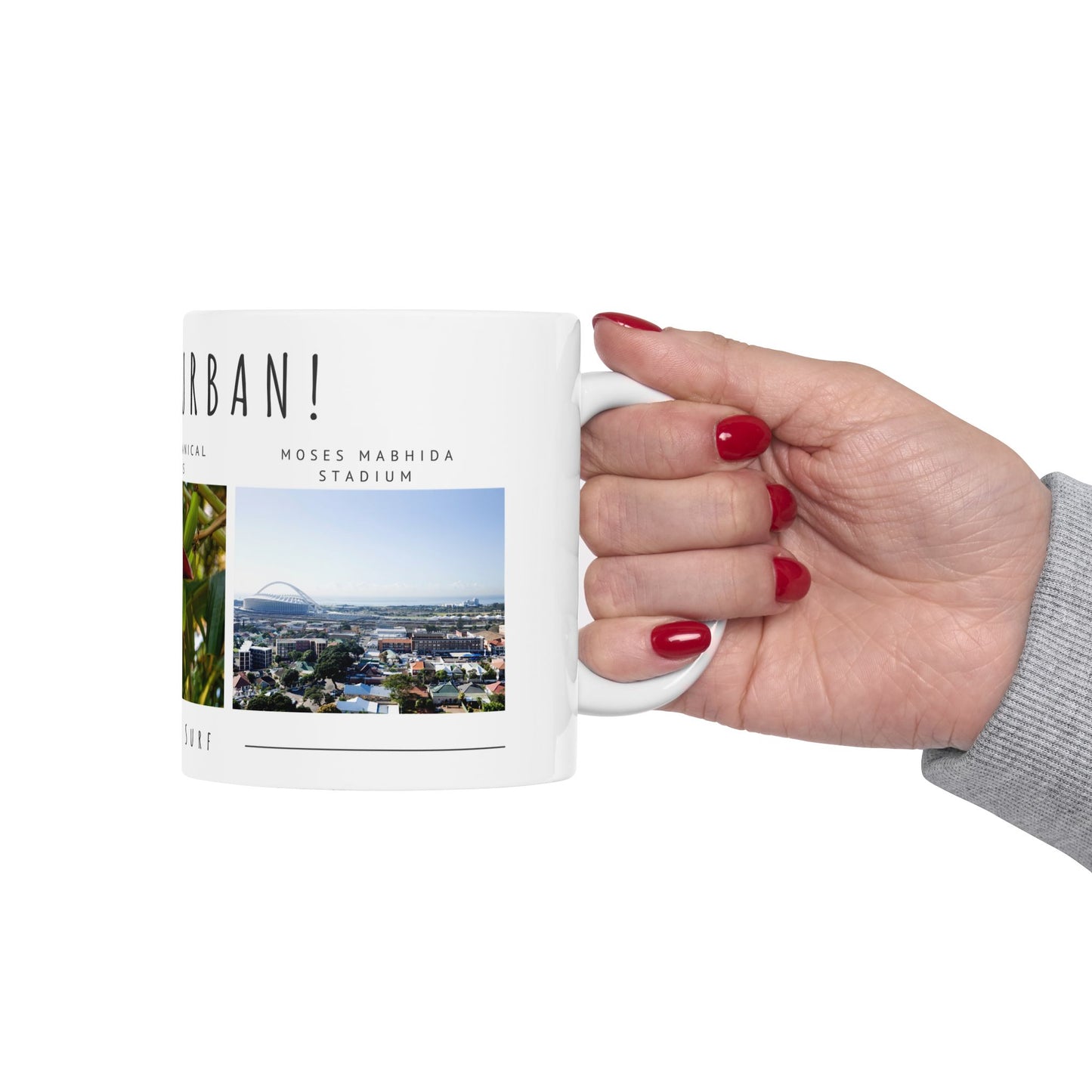 Hello Durban! Scenic Ceramic Mug - 11oz & 15oz - 12235