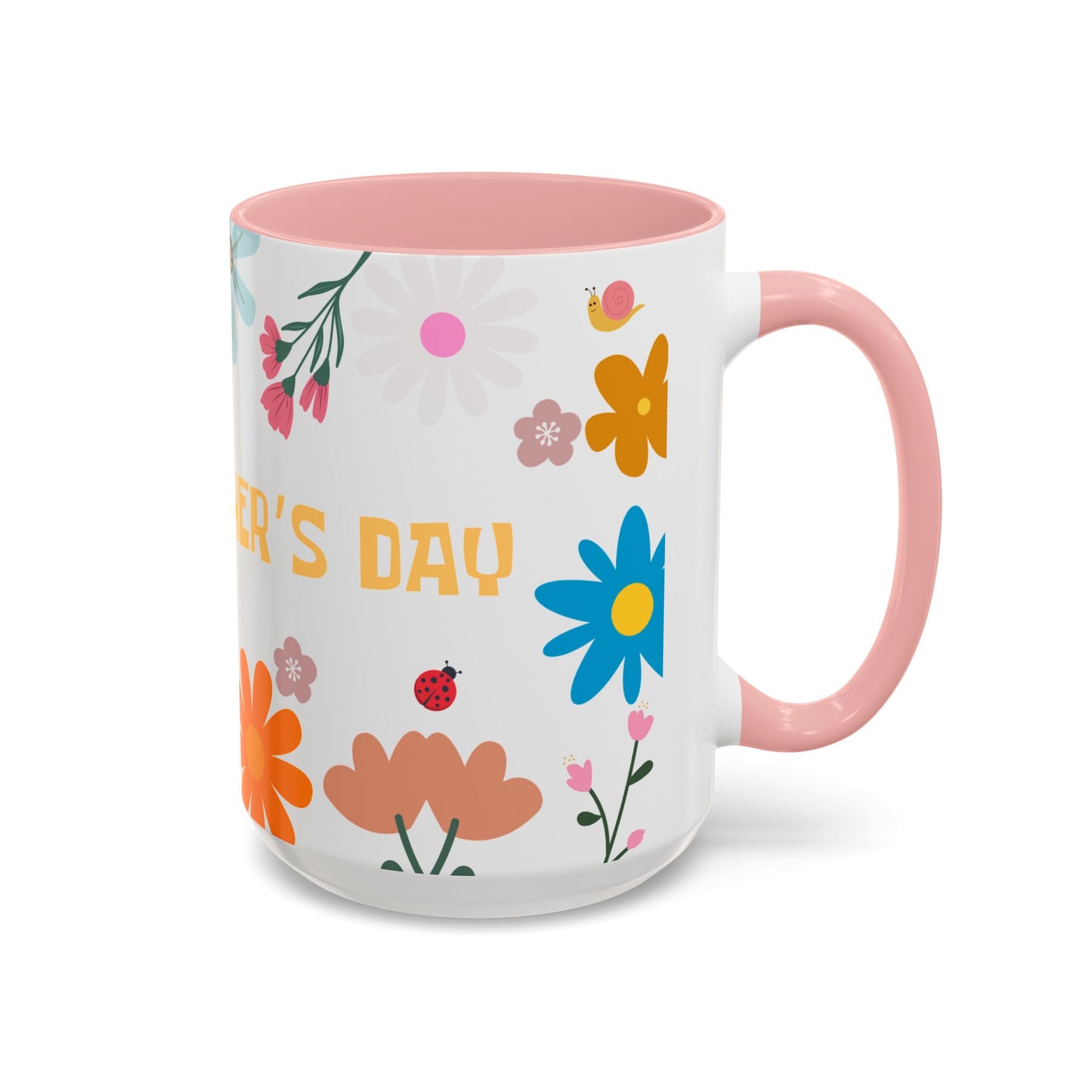 Floral Happy Mother's Day Coffee Mug - 11oz & 15oz - 11915