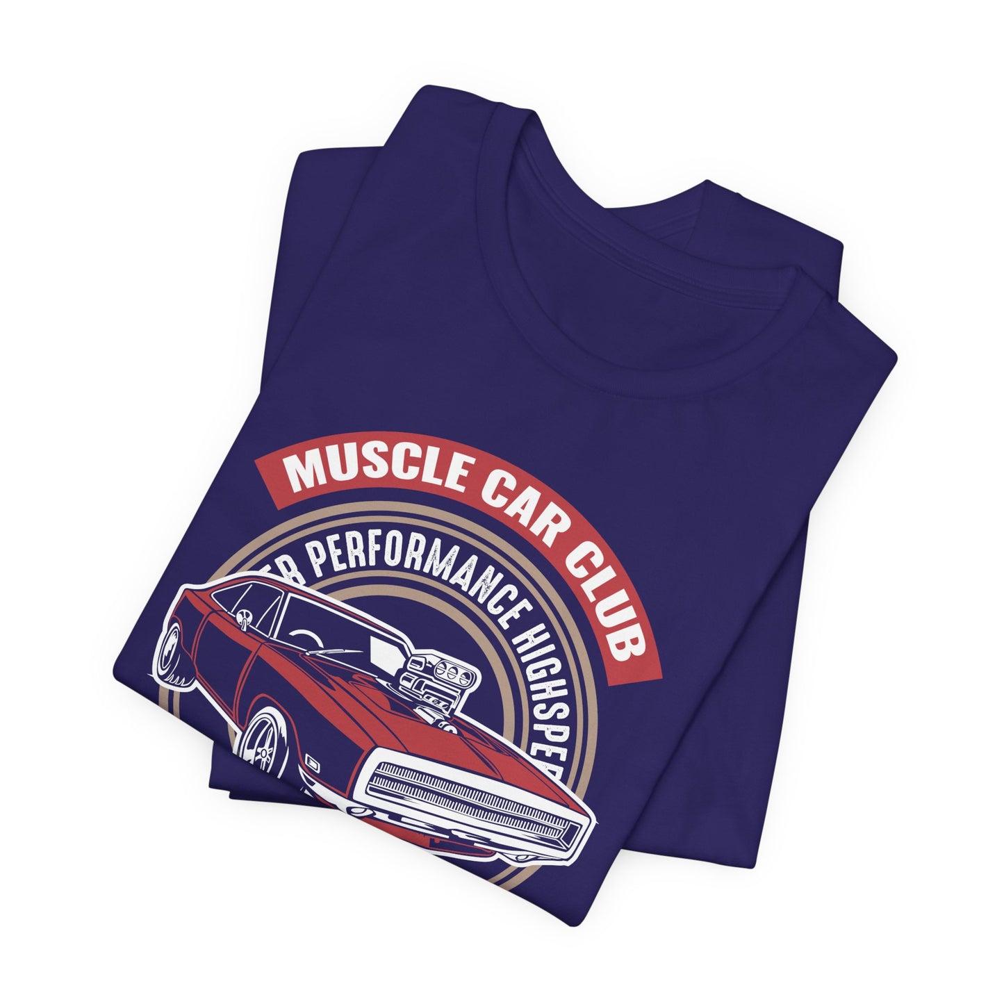 Muscle Car Club, Fully Custom Engine - Unisex Jersey Short Sleeve Tee