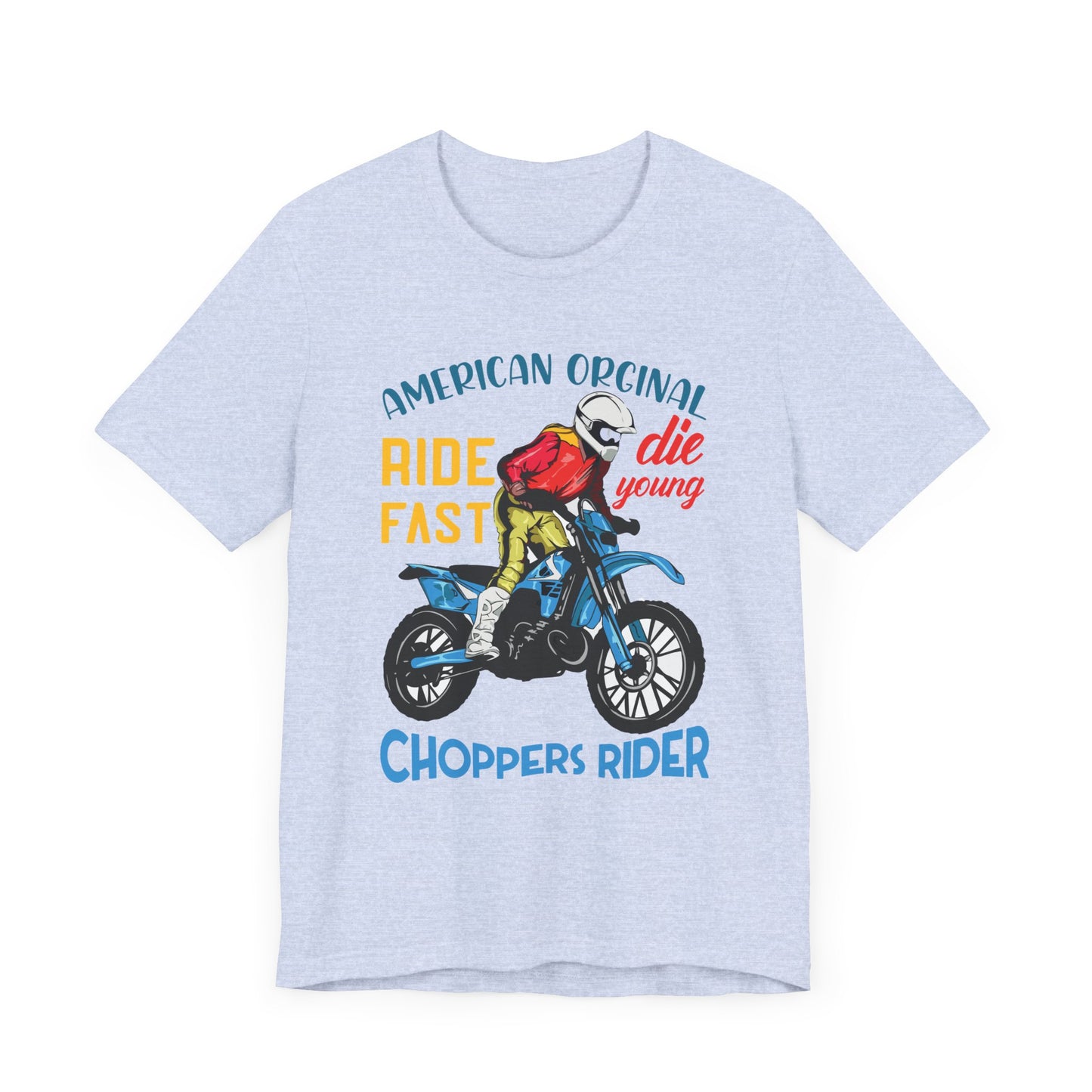American Original,  Choppers Rider - Unisex Jersey Short Sleeve Tee - 13561