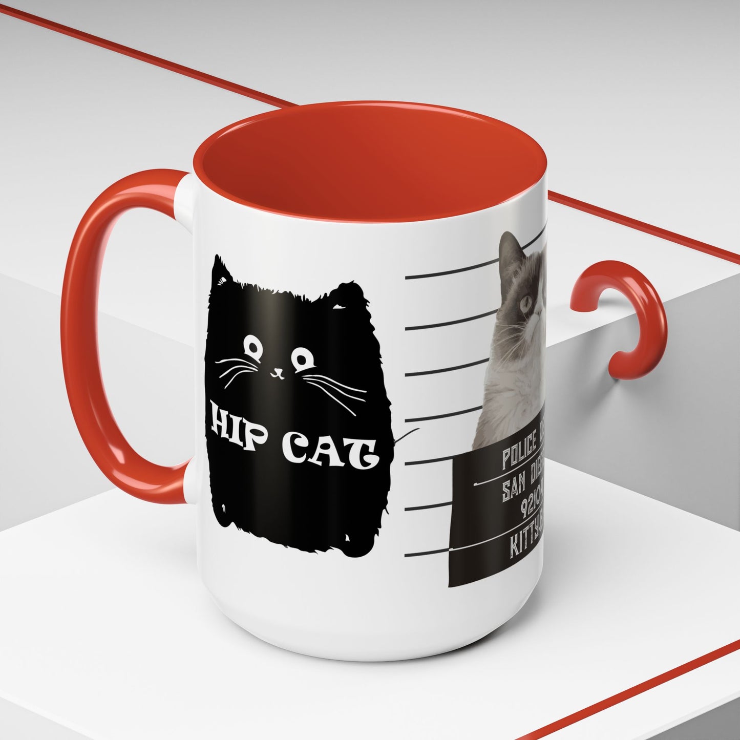 Kitty Bad - Accent Coffee Mug (11, 15oz)