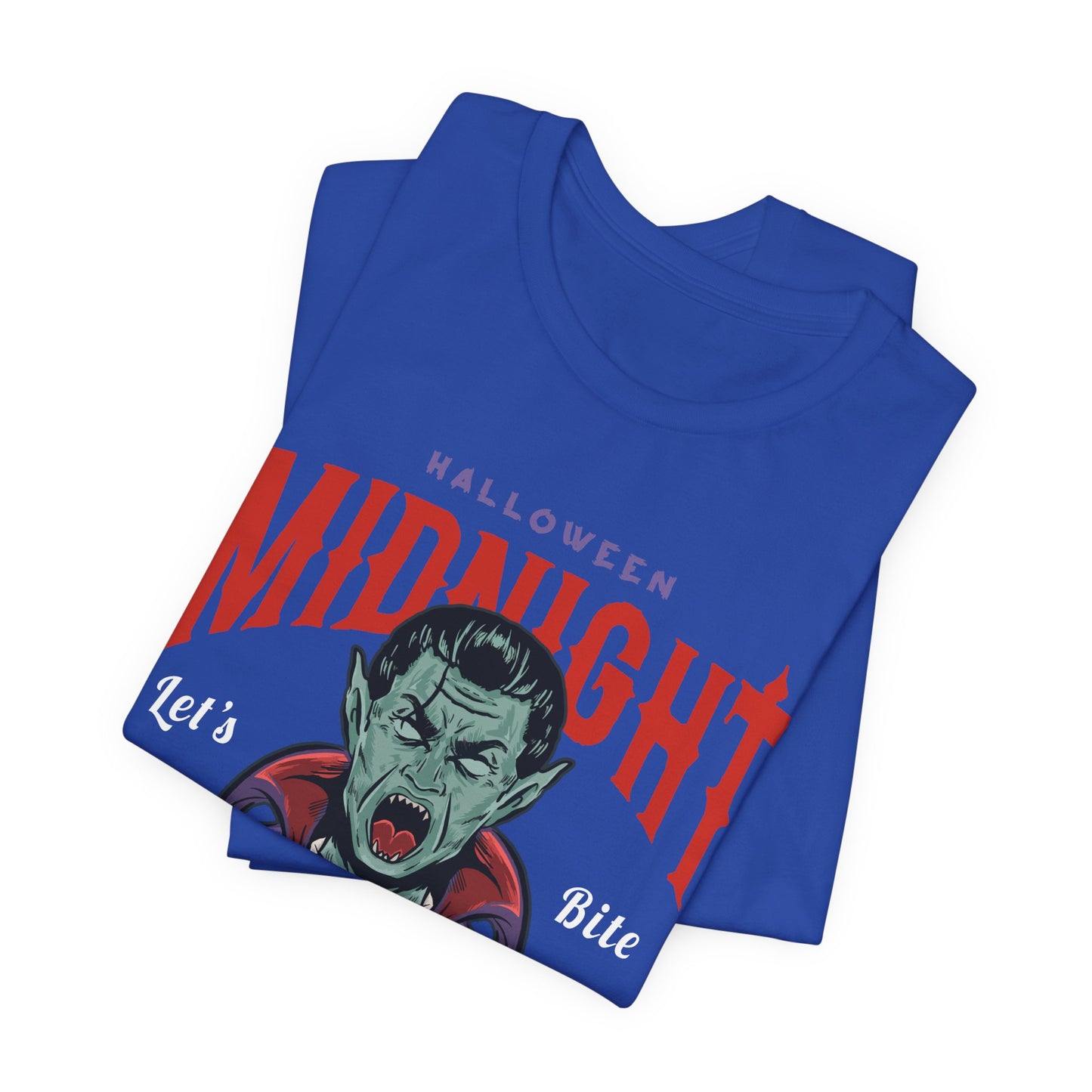 Halloween Midnight, Let's Bite Vampire - Unisex Jersey Short Sleeve Tee - 12937