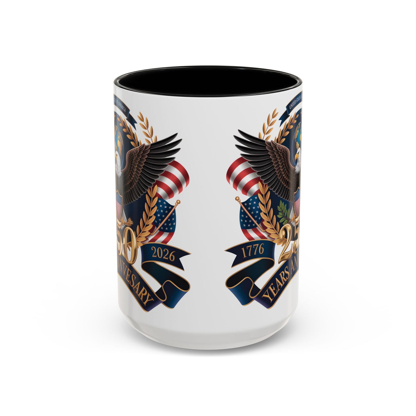 250th Anniversary Eagle Coffee Mug — Patriotic 1776–2026 Commemorative Accent Mug - 14871