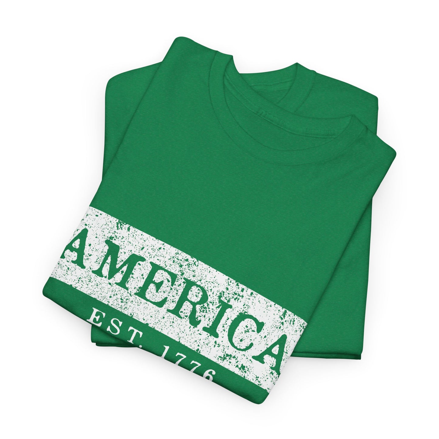Patriotic Unisex Tee - America EST 1776, Vintage Style Shirt, Independence Day Gift, Casual Wear, Gifts for Him/Her - 13736