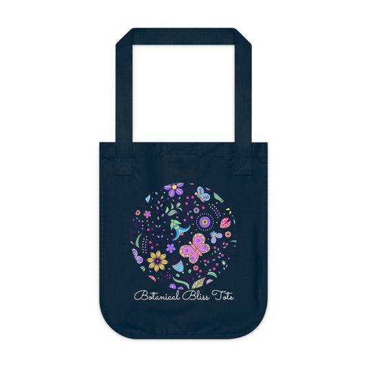 Organic Canvas Tote Bag | Wildflower Lovers