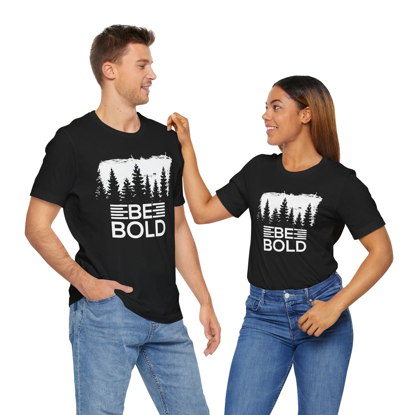 Motivational: Be Bold - Unisex Jersey Short Sleeve Tee - 12508
