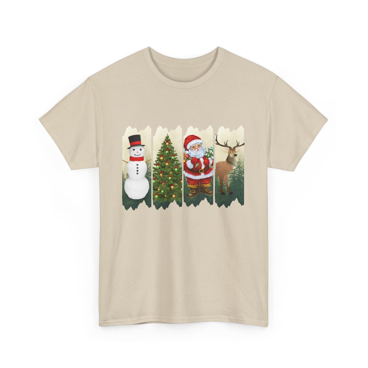 Merry Christmas - Unisex Heavy Cotton Tee - 10084