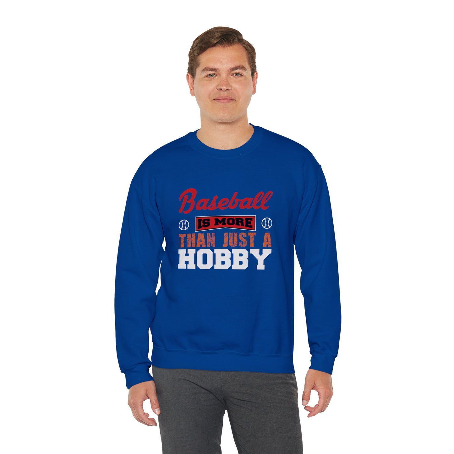 Baseball is More Than Just A Hobby - Unisex Heavy Blend™ Crewneck Sweatshirt