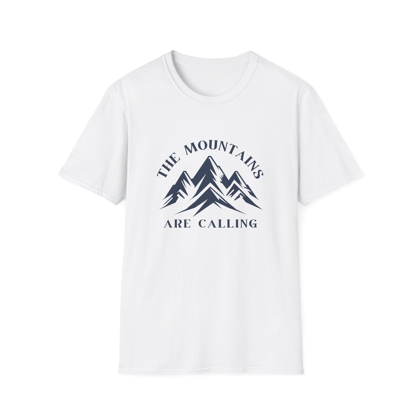 Mountains Are Calling - Unisex Softstyle T-Shirt - 10752