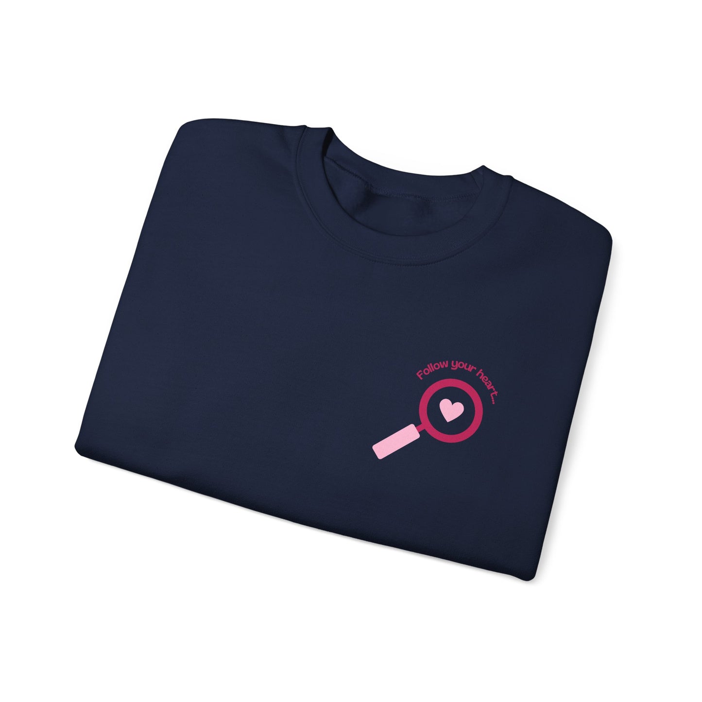 Follow Your Heart - Unisex Heavy Blend™ Crewneck Sweatshirt - 11621