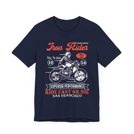 Iron Rider, Superior Performance - Unisex Jersey Short Sleeve Tee - 13209