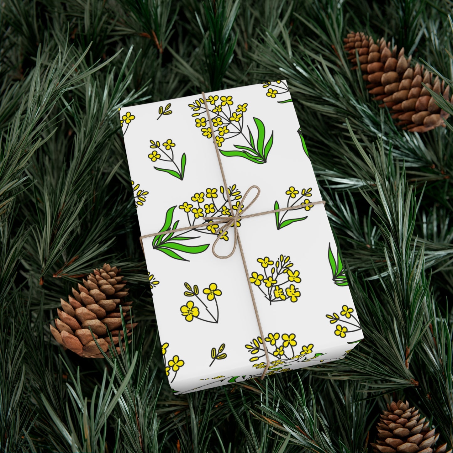 Yellow Flowers - Gift Wrap Papers - 20210