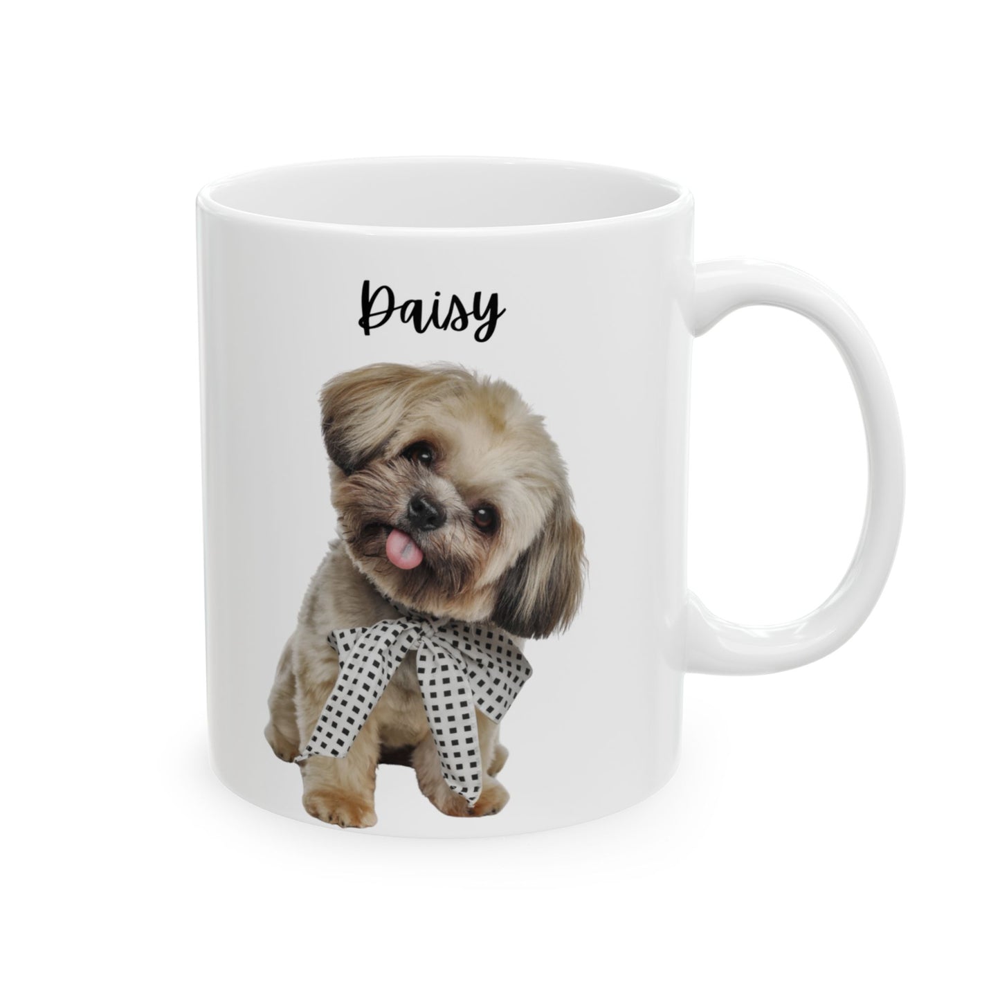Personalised Dog Ceramic Mug - Perfect for Dog Lovers, Gift for Pet Owners - 14179