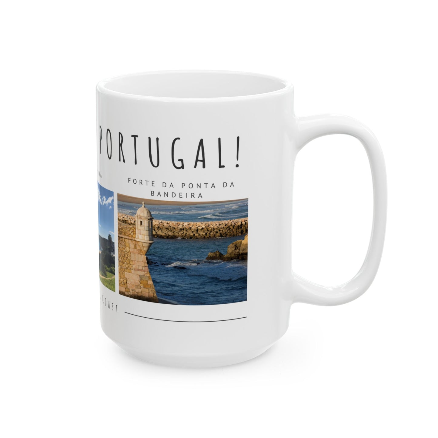 Hello, Lagos, Portugal Scenic Ceramic Mug - Perfect for Coffee Lovers - 12100