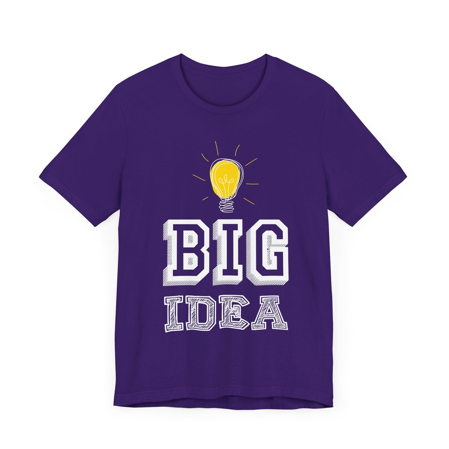 Motivational: Big Idea - Unisex Jersey Short Sleeve Tee - 12469