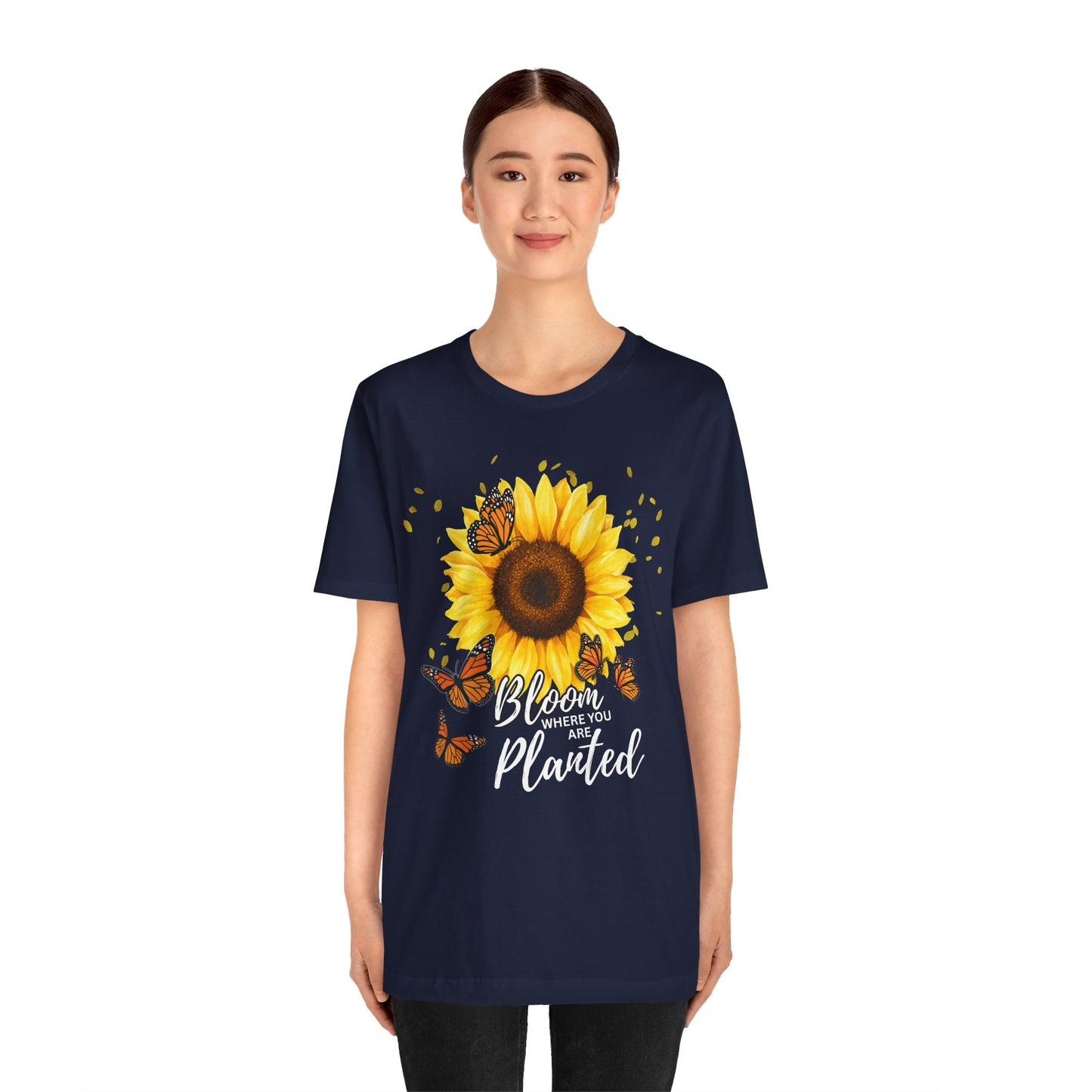 Sunflower Bloom Where You Are Planted Tee - 14920