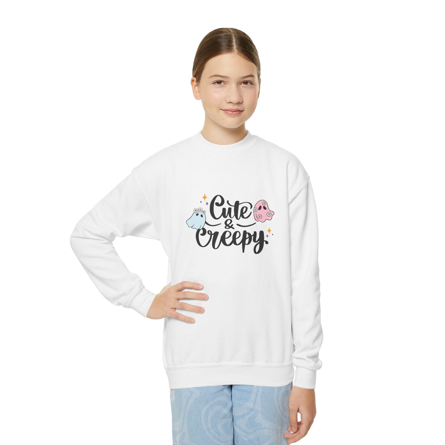 Cute & Creepy - Youth Crewneck Sweatshirt