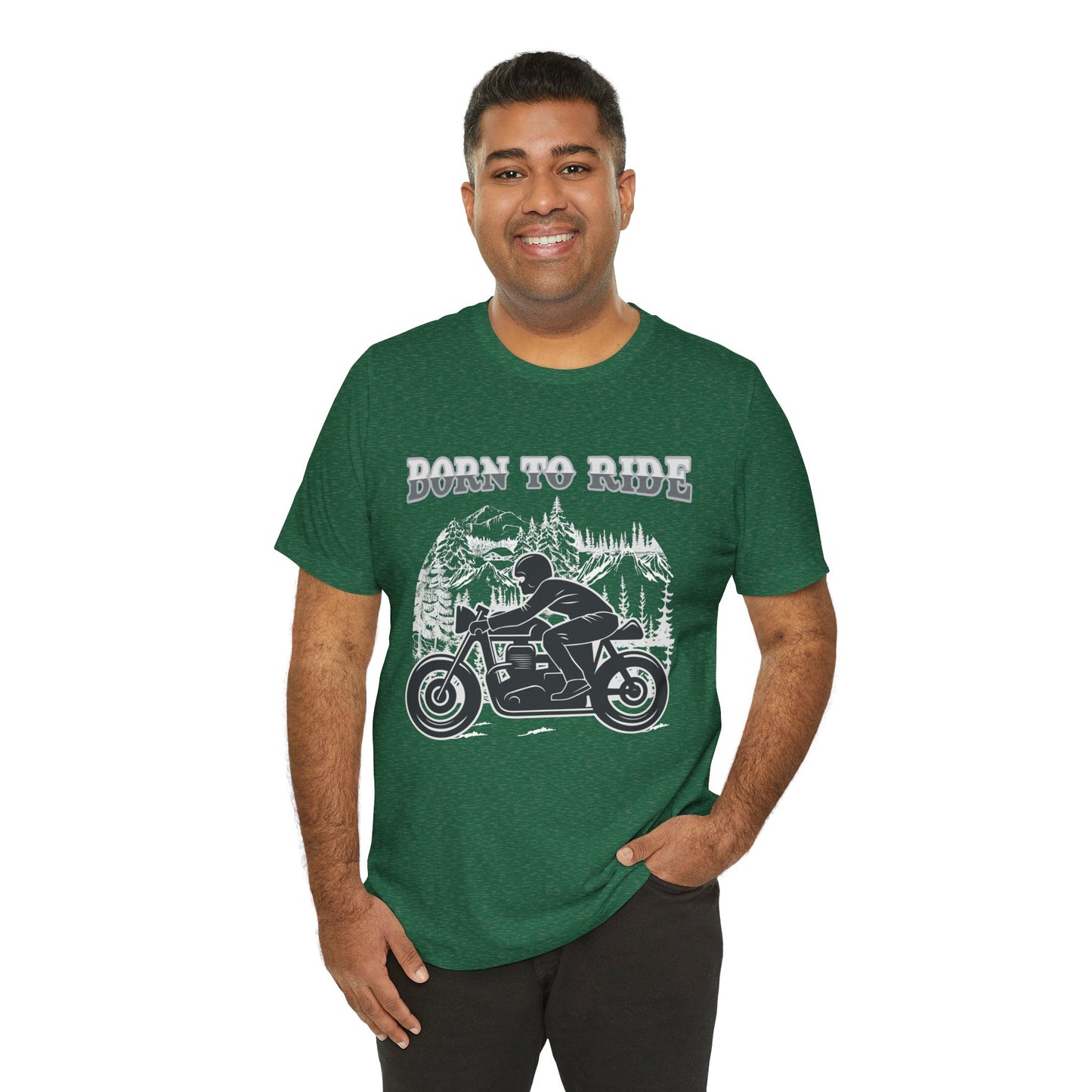 Born To Ride - Unisex Jersey Short Sleeve Tee