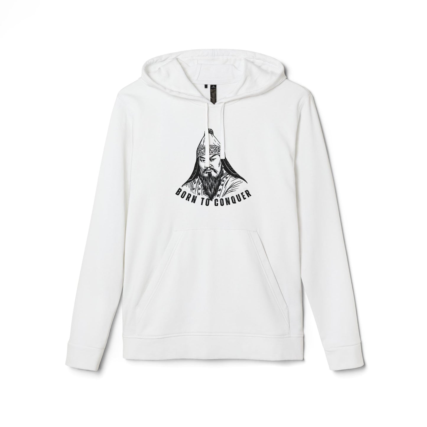 Chinggis Khan, Born To Conquer - Adidas Unisex Fleece Hoodie - 10756