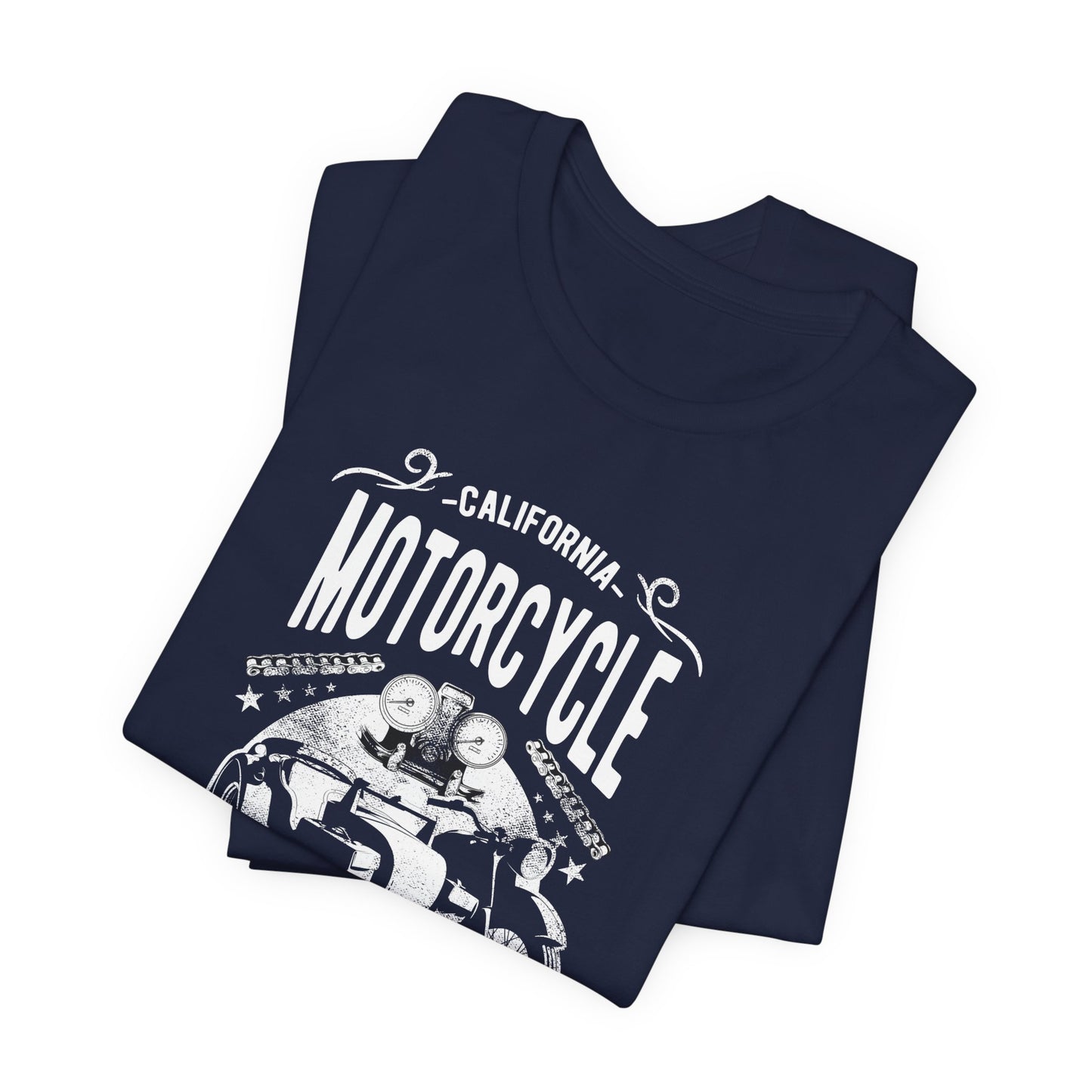 Motorcycle, Old School Club - Unisex Jersey Short Sleeve Tee - 13403