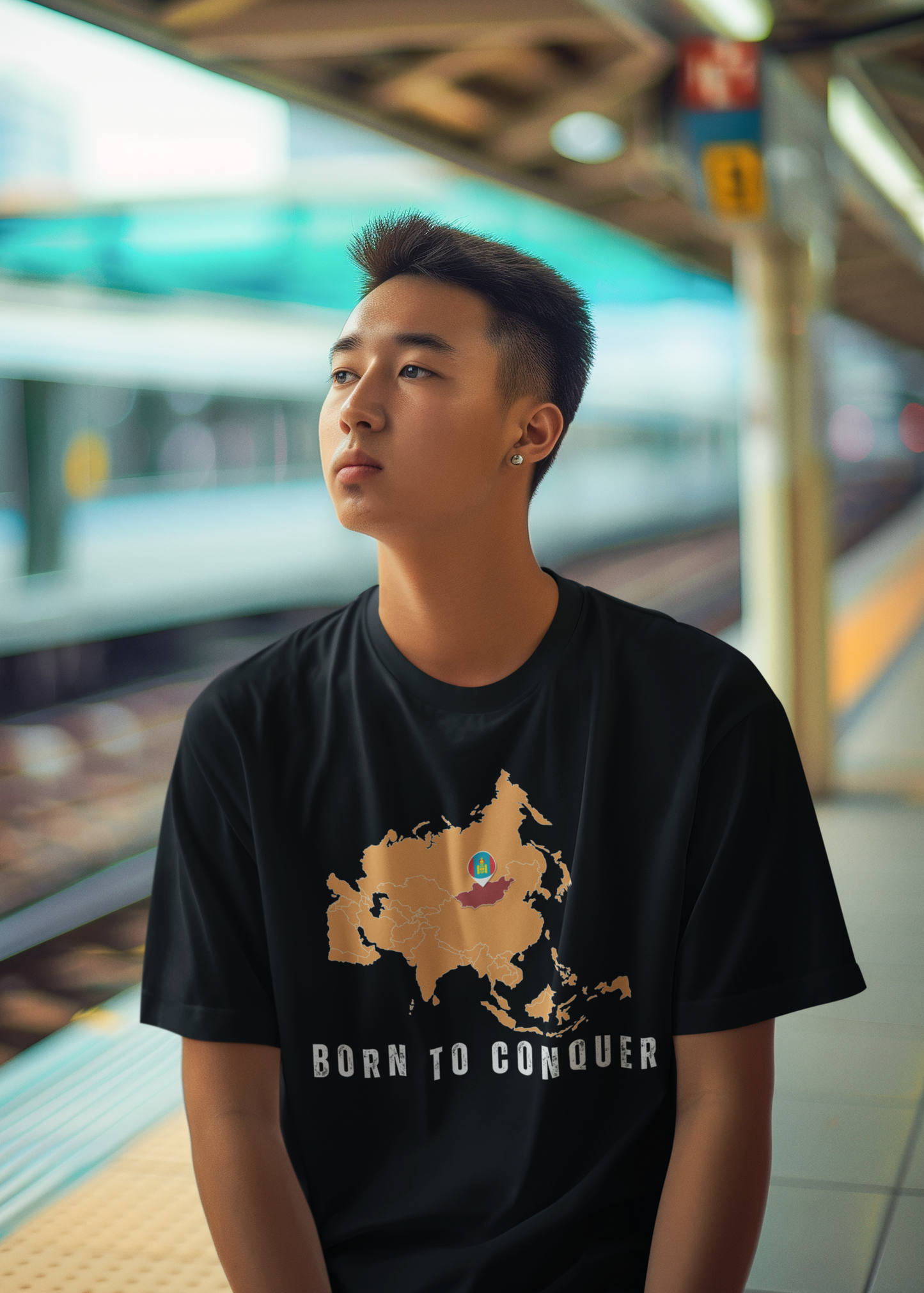 Born to Conquer - Mongolia T-Shirt