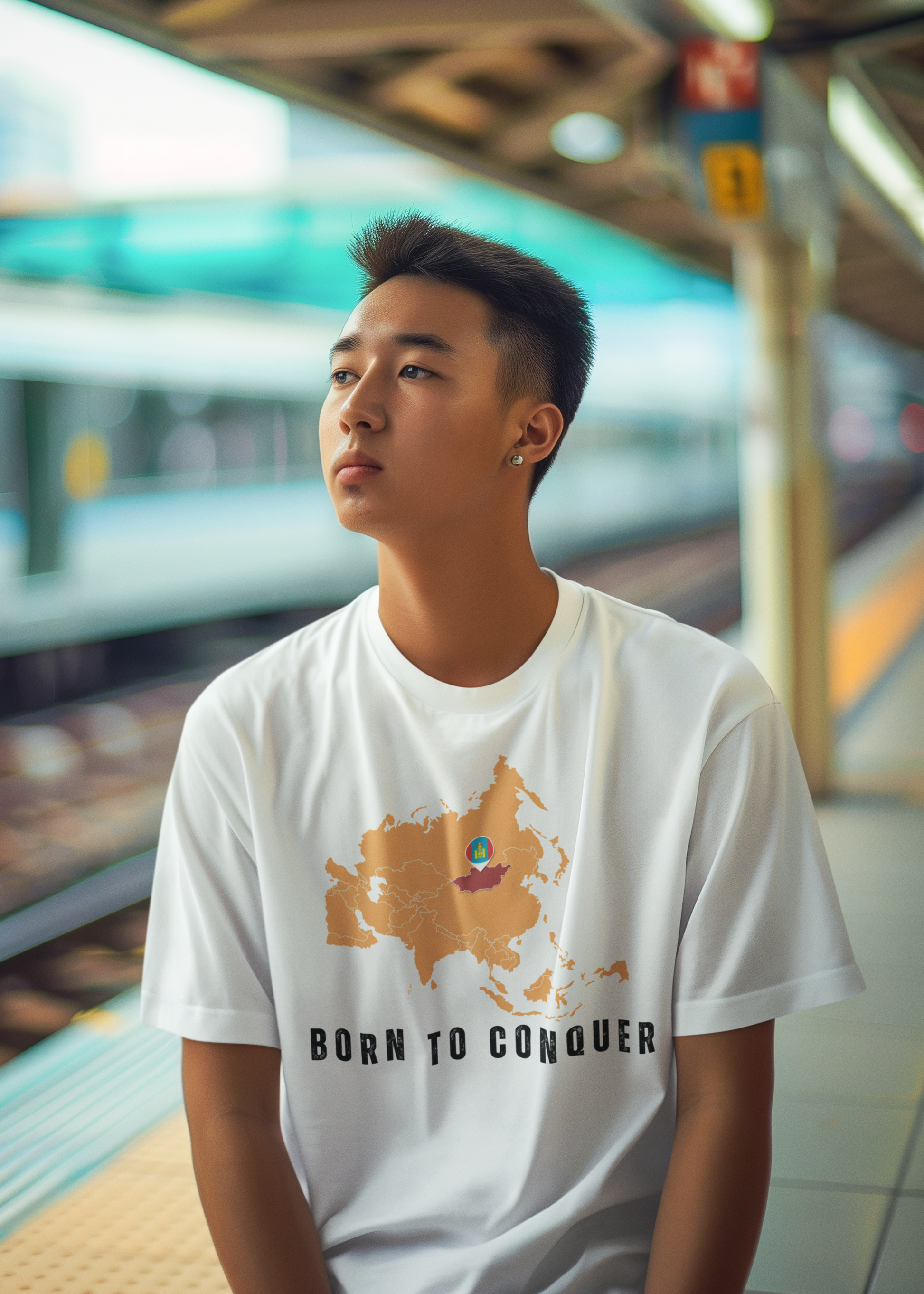 Born to Conquer - Mongolia T-Shirt