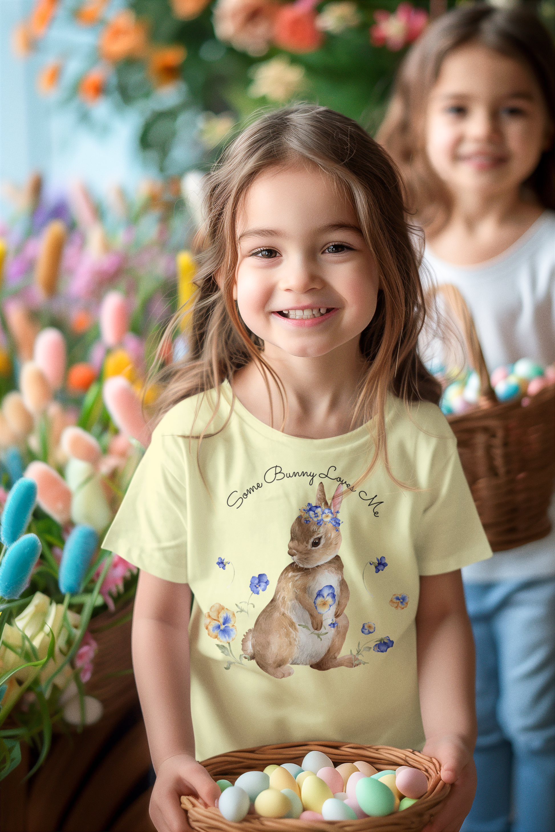 Some Bunny Loves Me  -  Easter Kid's Tee