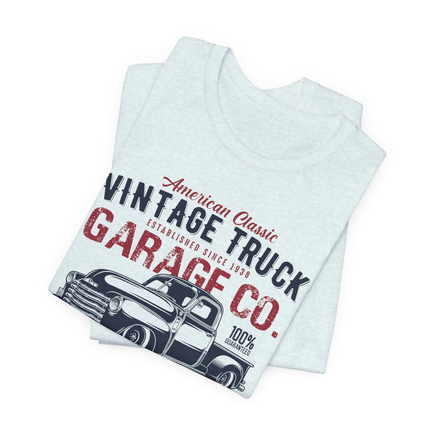 American Classic Vintage Truck - Unisex Jersey Short Sleeve Tee - 12611