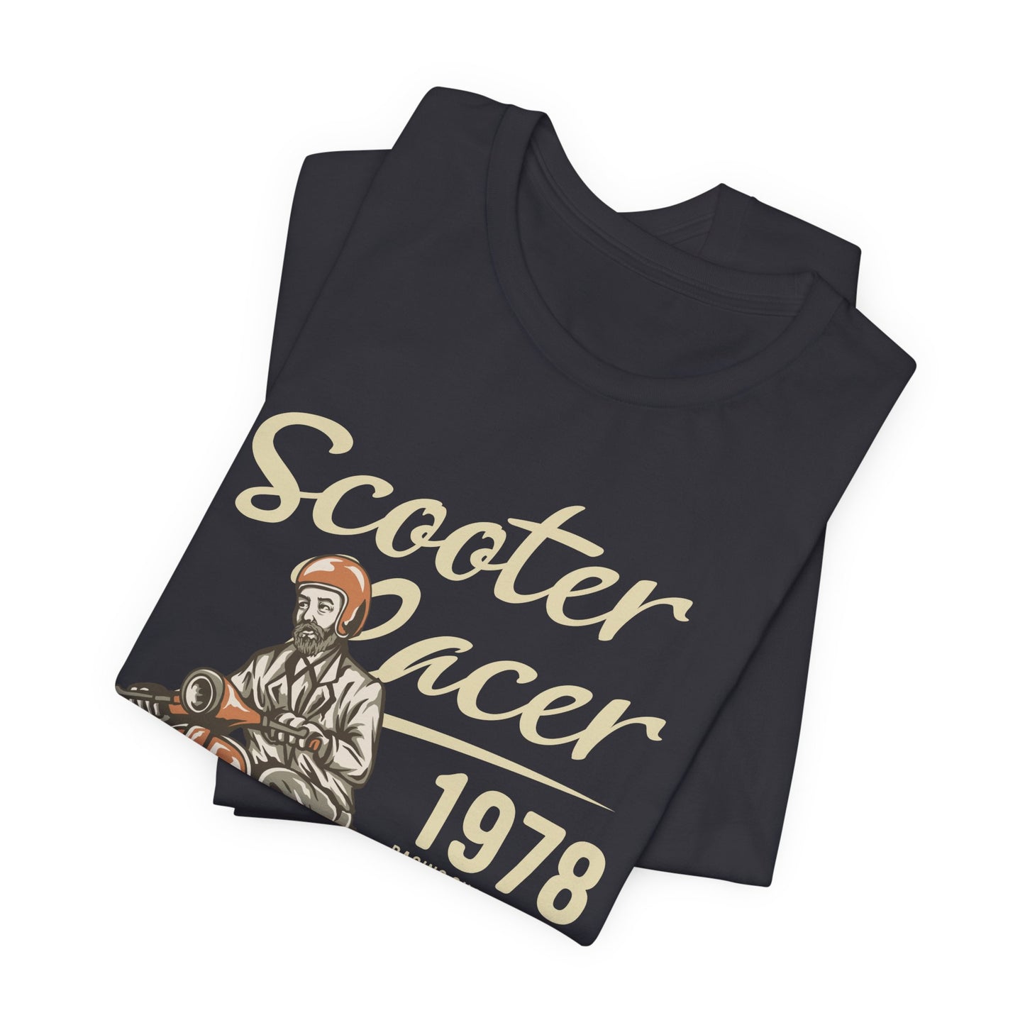 Scooter Racer - Unisex Jersey Short Sleeve Tee - 13376