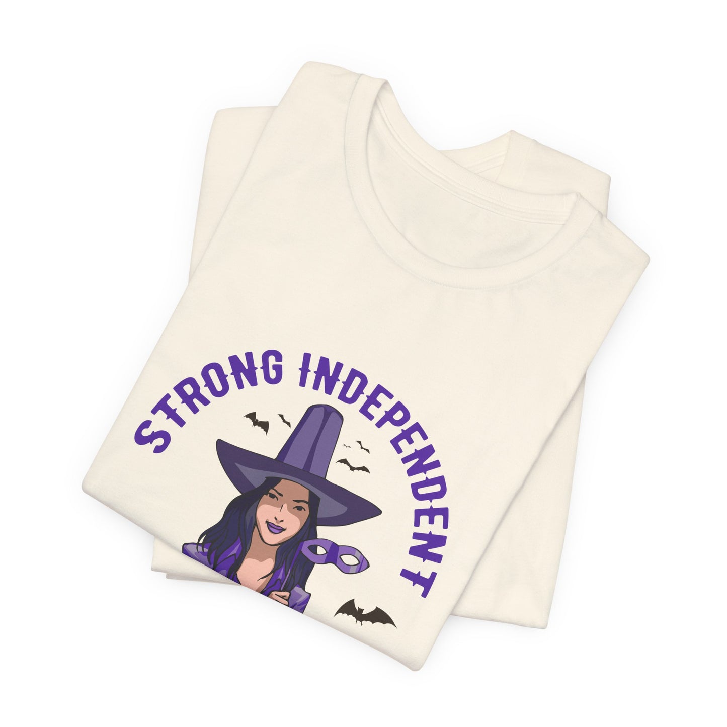 Halloween: Strong Independent Witch - Unisex Jersey Short Sleeve Tee