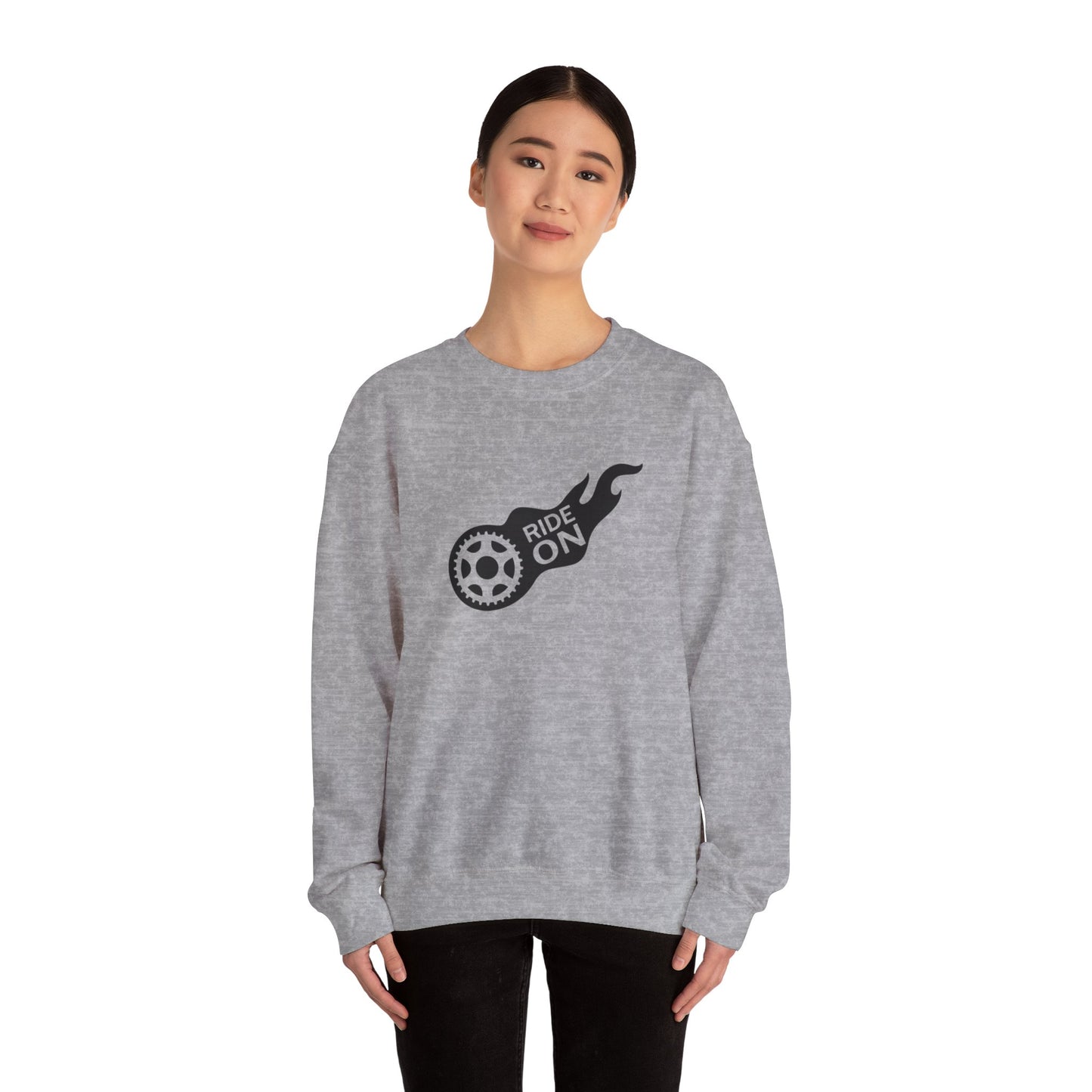 Ride on - Unisex Heavy Blend™ Crewneck Sweatshirt