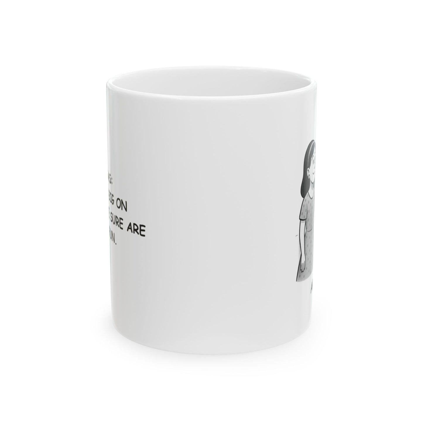 "Arkansas: We’re not big on fancy, but we sure are big on fun." Ceramic Mug - 13341