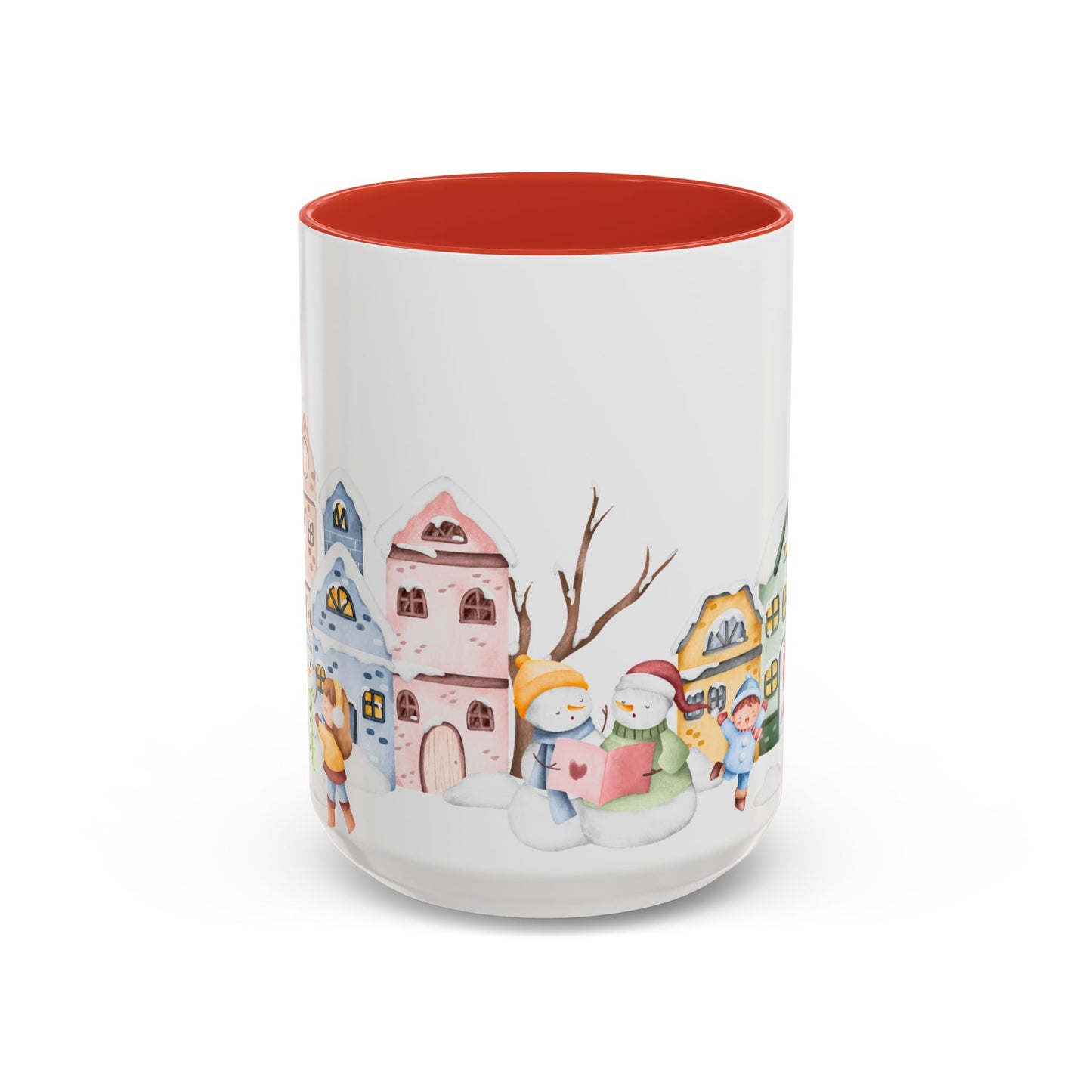 Winter Day, Outdoor - Accent Coffee Mug (11, 15oz) - 10455