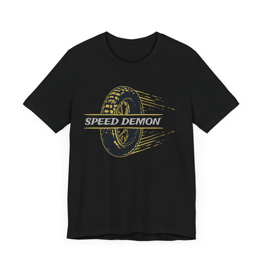 Speed Demon - Unisex Jersey Short Sleeve Tee - 13645