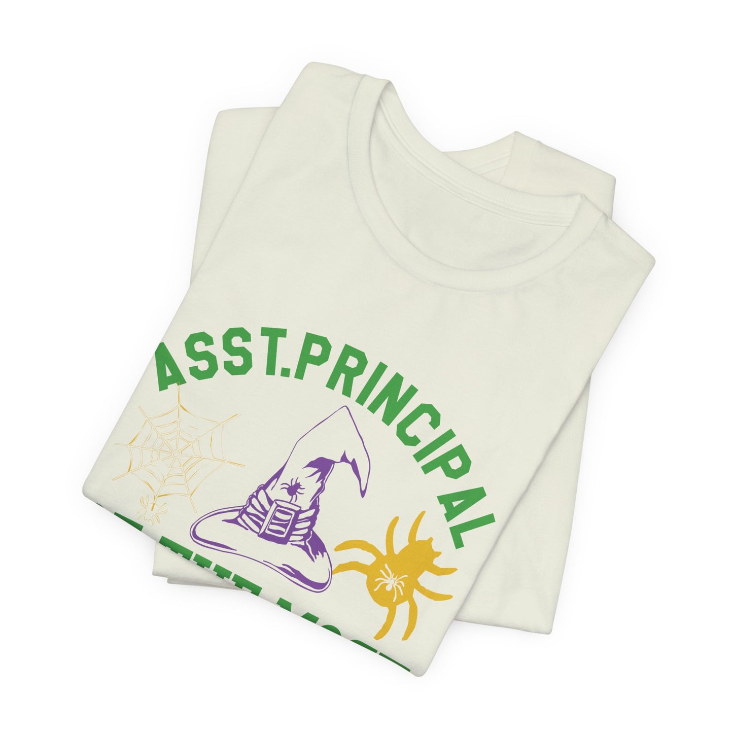 Asst. Principal of the Most Spook-Tacular Kids - Unisex Jersey Short Sleeve Tee - 12384