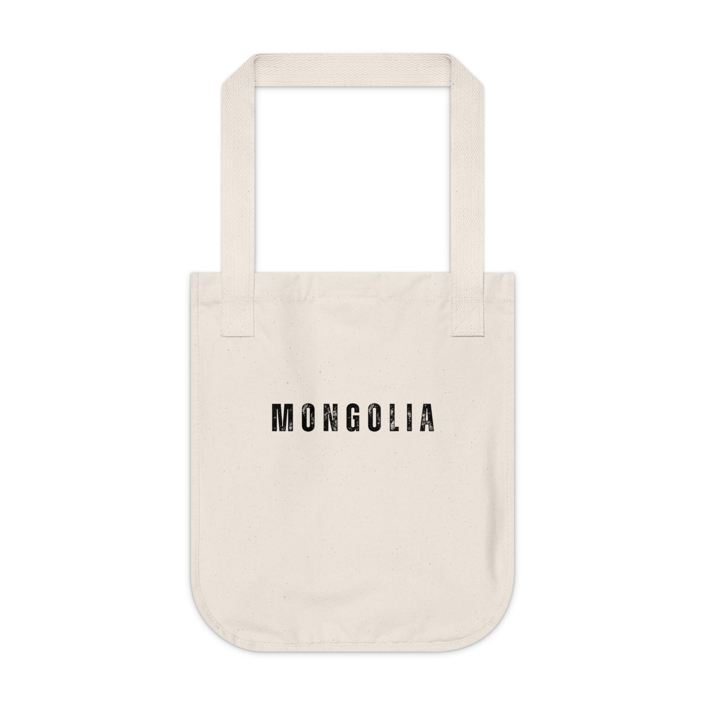 Born to Conquer Mongolia - Organic Canvas Tote Bag - 10378