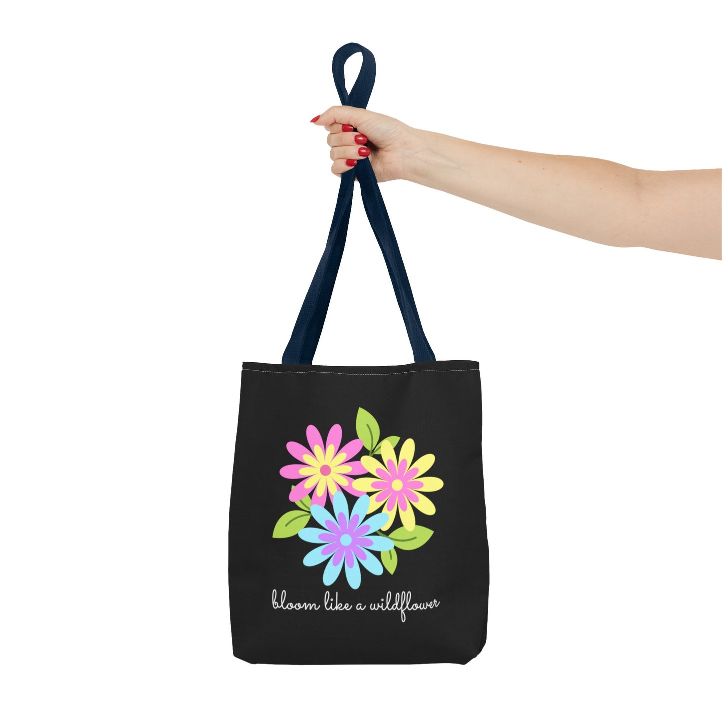 Bright Flower Tote Bag (AOP)